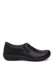 dansko black slip-on women's shoe