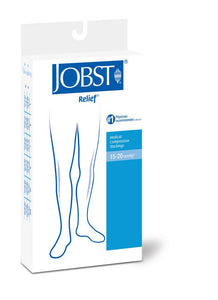 JOBST® Relief® THIGH 15-20mmHg OPEN TOE SILICONE