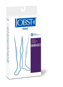 JOBST® Relief® THIGH 30-40mmHg OPEN TOE SILICONE
