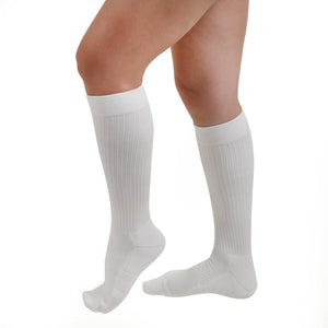 Salvere Cushion Wear, Knee High Unisex Cushion Sole Socks, Closed Toe, 20-30 mmHg