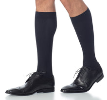 Sigvaris Midtown Microfiber, Men's Calf High Compression Sock 20-30 mmHg