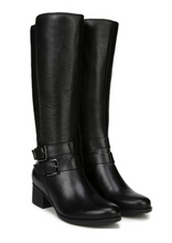 Black women's tall waterproof boot