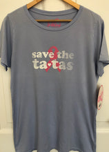 Save the Tatas Blue T-Shirt