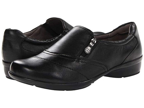 naturalizer women's black slip-on shoe