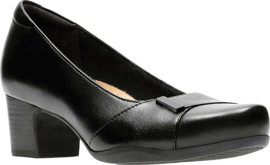 Clarks Rosalyn Black Leather – The Medical Zone